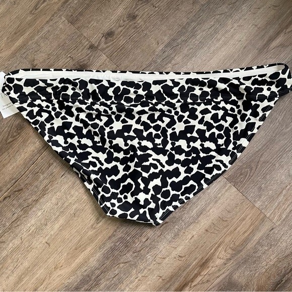 Time And Tru Black and White Mid Rise Bikini Swim Bottom Women’s Plus Size 3X - Picture 6 of 8